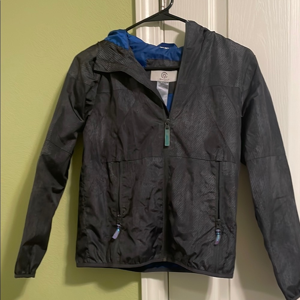 Champion Textured Jacket with Blue Lining